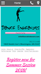 Mobile Screenshot of danceendeavors.com